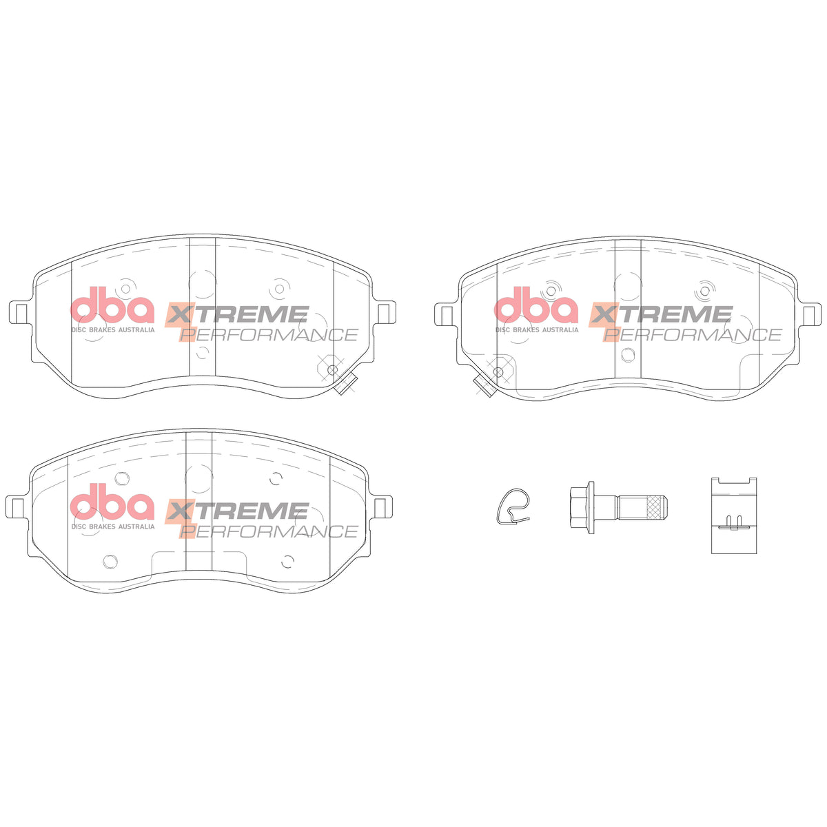 Mercedes-Benz X-Class / Nissan Navara DBA Xtreme Performance Front Brake Pads