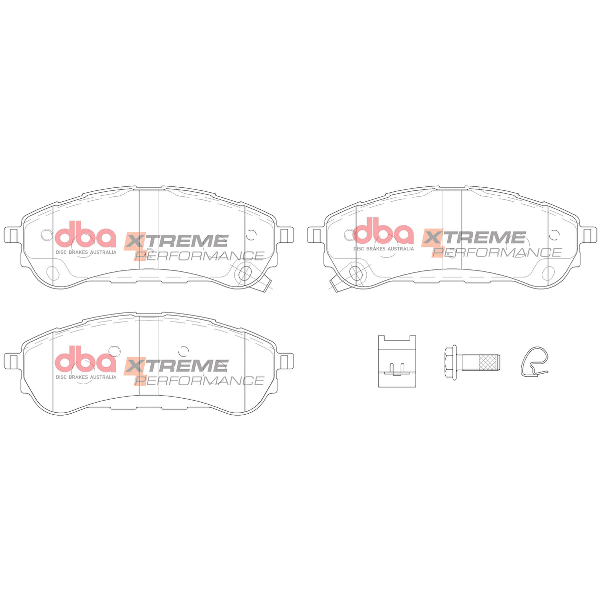 Ford Ranger DBA Xtreme Performance Rear Brake Pads