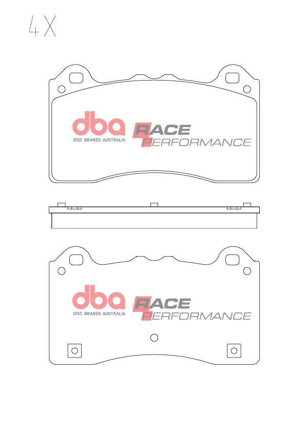 Ford Focus DBA Race Performance Front Brake Pads