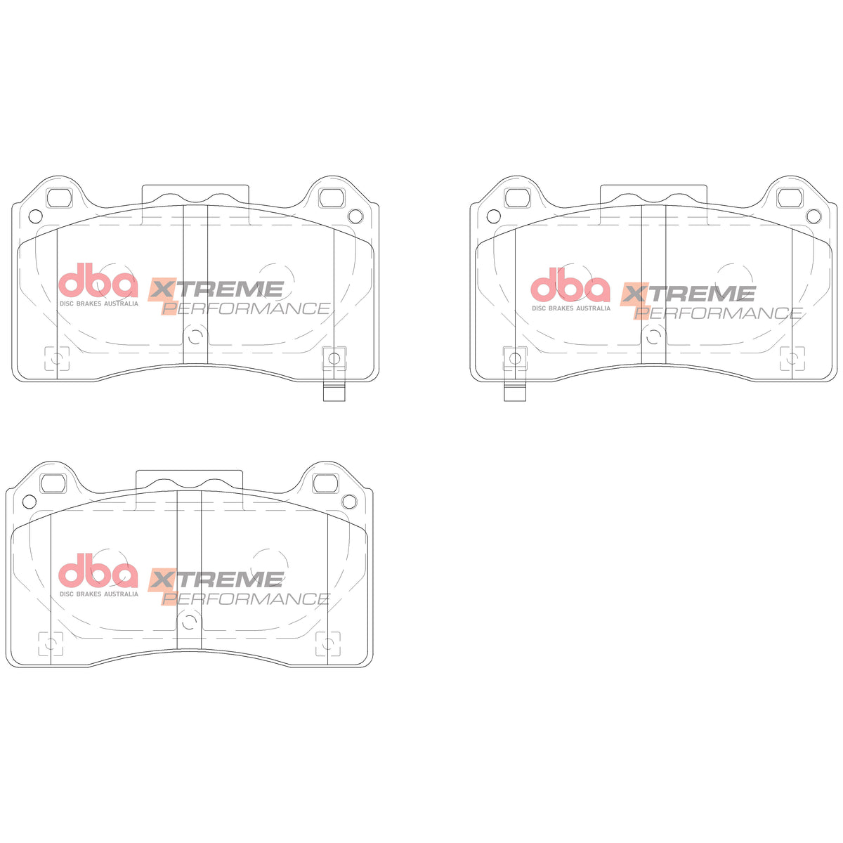 Ford Focus DBA Front Brake Kit – 4000 Series T3 Slotted & Xtreme Performance Brake Pads