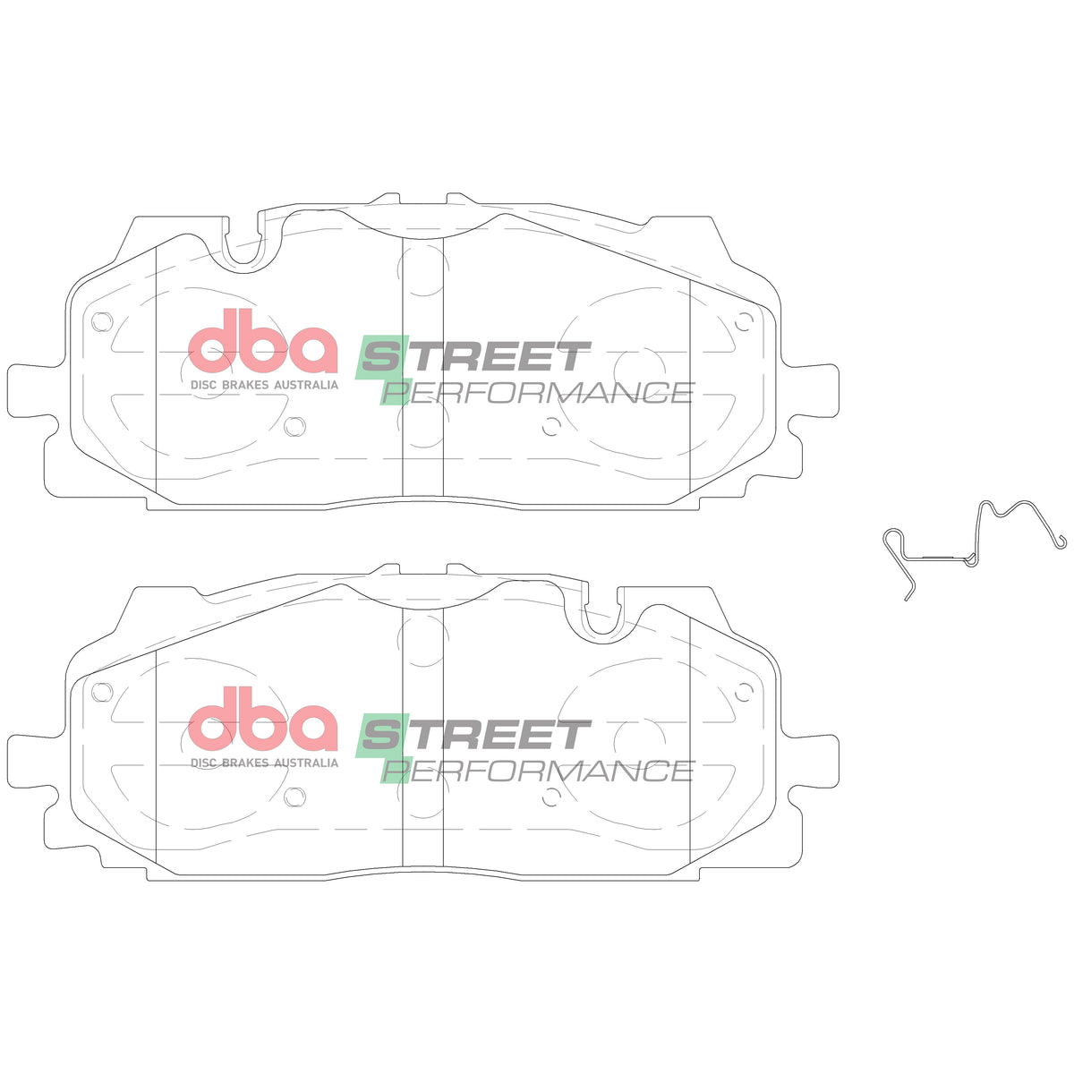 Audi A6 / A7 / A8 / Cupra Formentor / Terramar DBA Street Performance Front Brake Pads