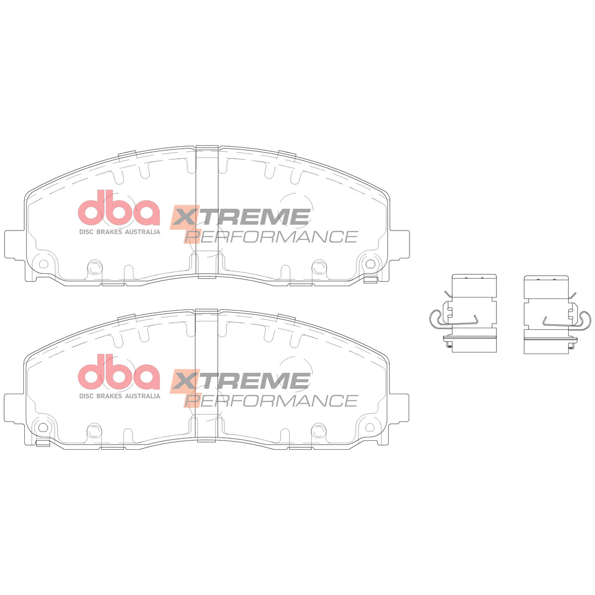 Jeep Wrangler DBA Front Brake Kit – 4000 Series T3 Slotted & Xtreme Performance Brake Pads