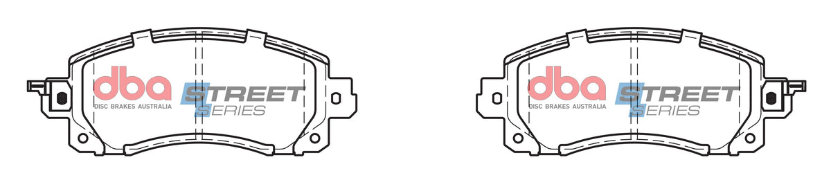 Subaru Impreza / XV DBA Street Series Ceramic Front Brake Pads