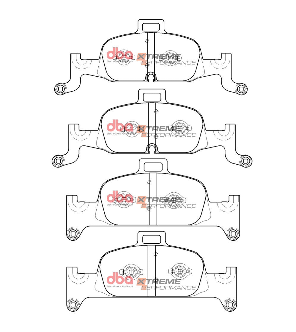 Audi A4 / A5 / A6 DBA Xtreme Performance Front Brake Pads (DB15060XP)