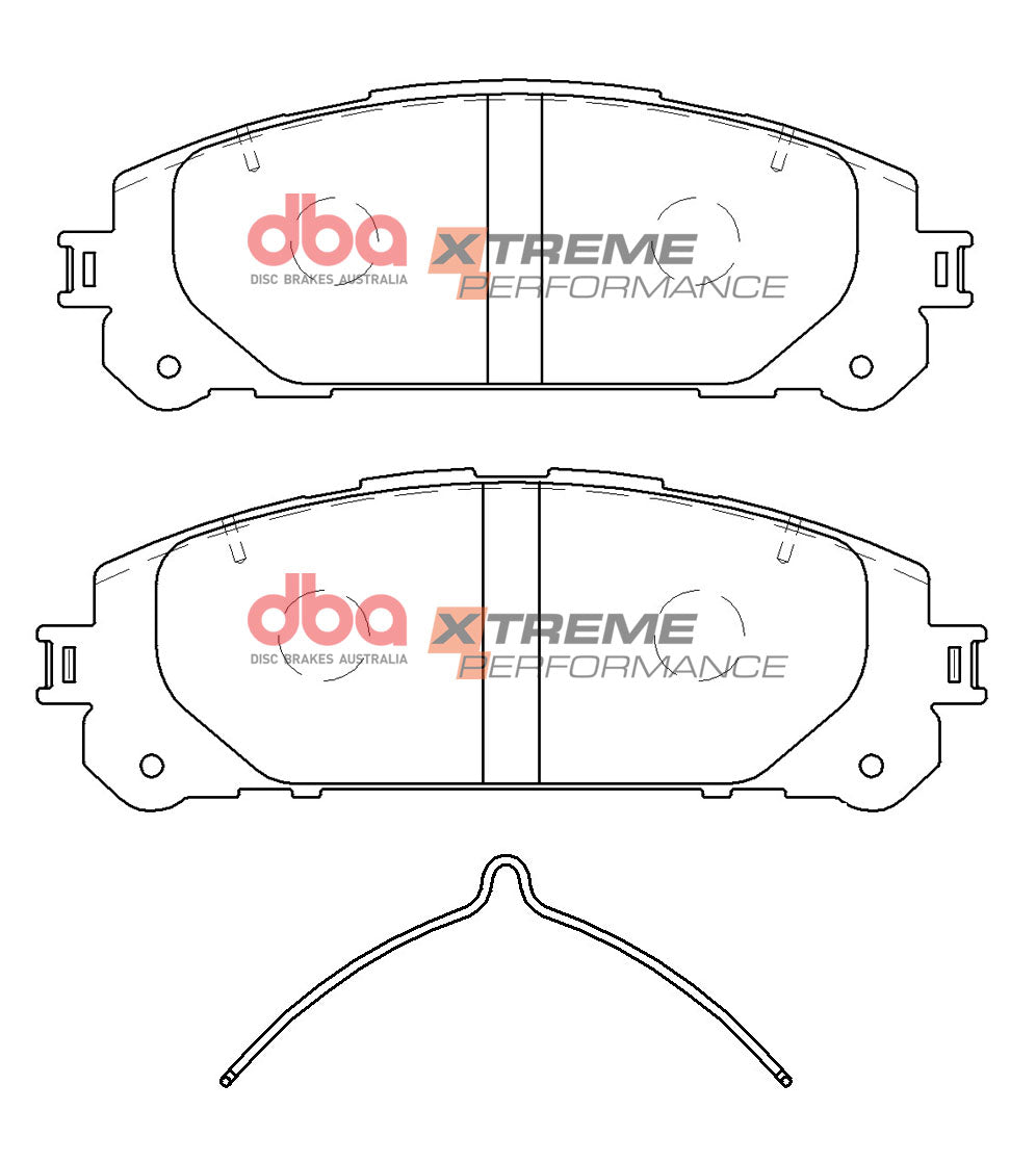 Toyota KLUGER DBA Xtreme Performance Front Brake Pads
