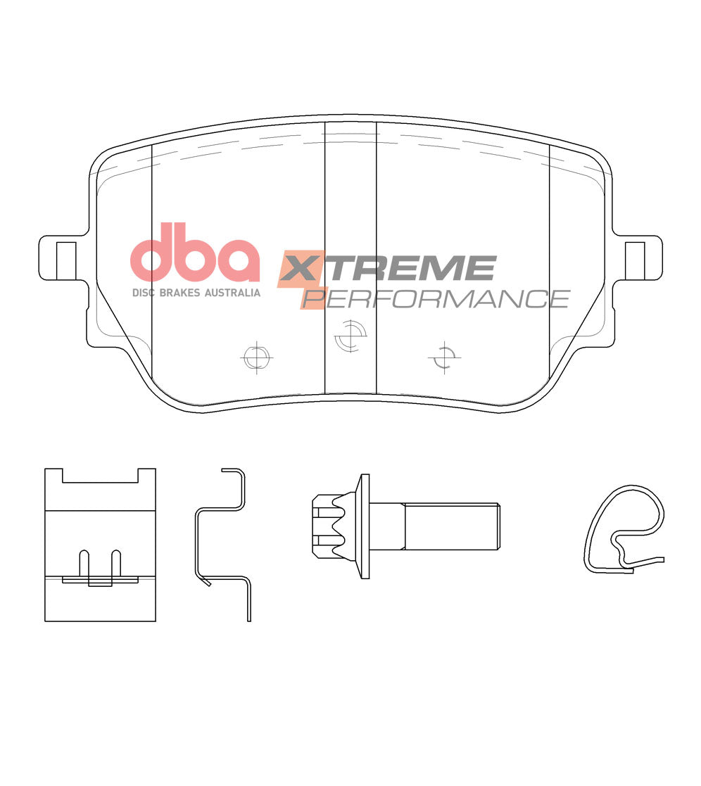 Mercedes-Benz A-Class / B-Class / CLA DBA Xtreme Performance Rear Brake Pads
