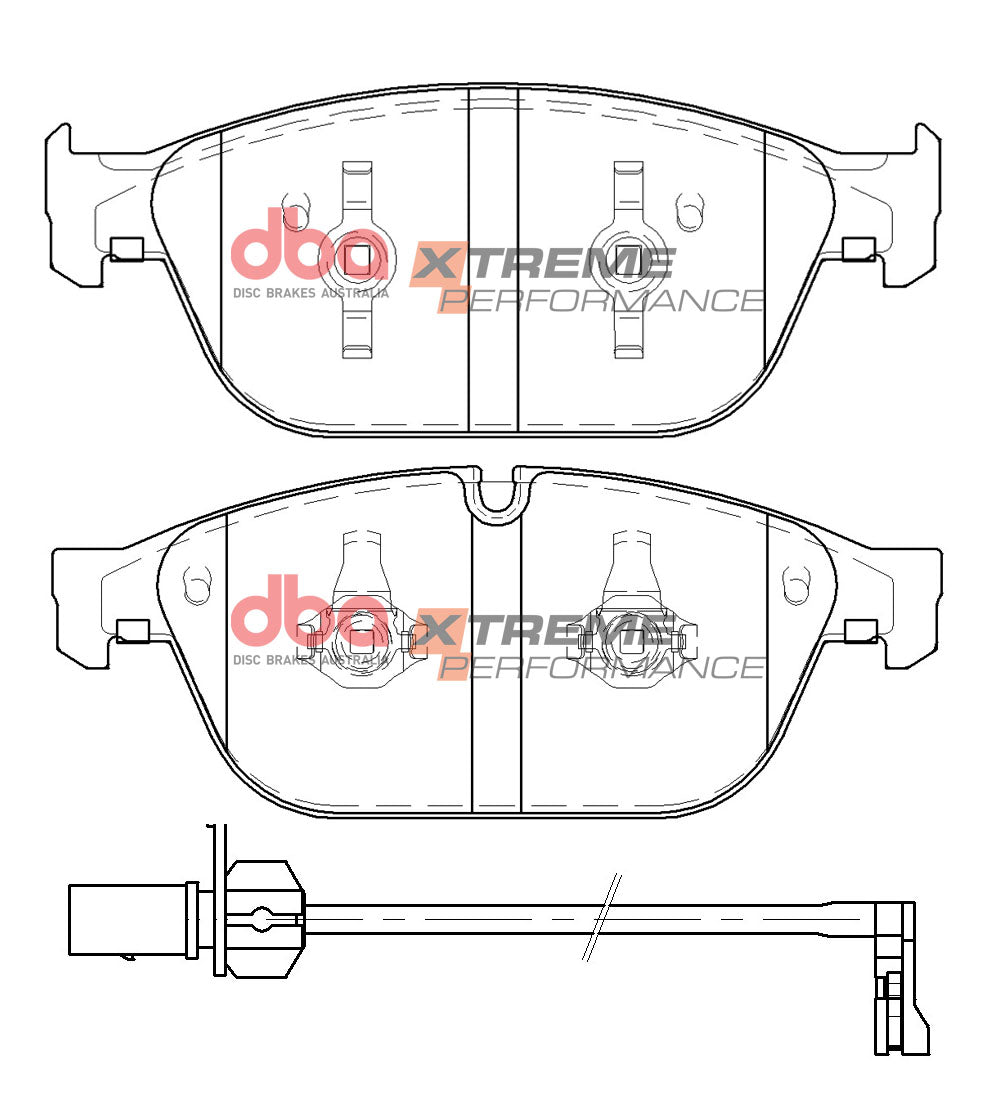 Audi A8 / SQ5 DBA Xtreme Performance Front Brake Pads