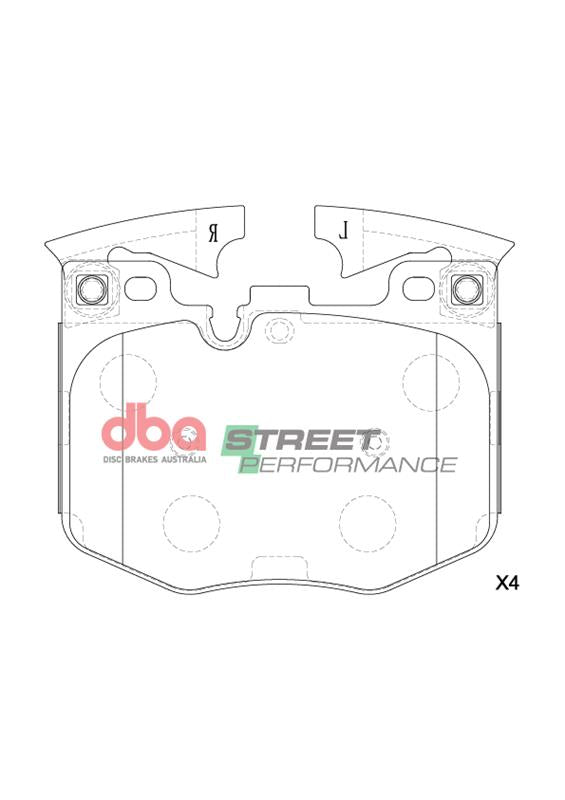 BMW 3 Series / 5 Series / 6 Series / Toyota GR Supra / Supra DBA Front Brake Kit – Street Series T2 Slotted & Street Per