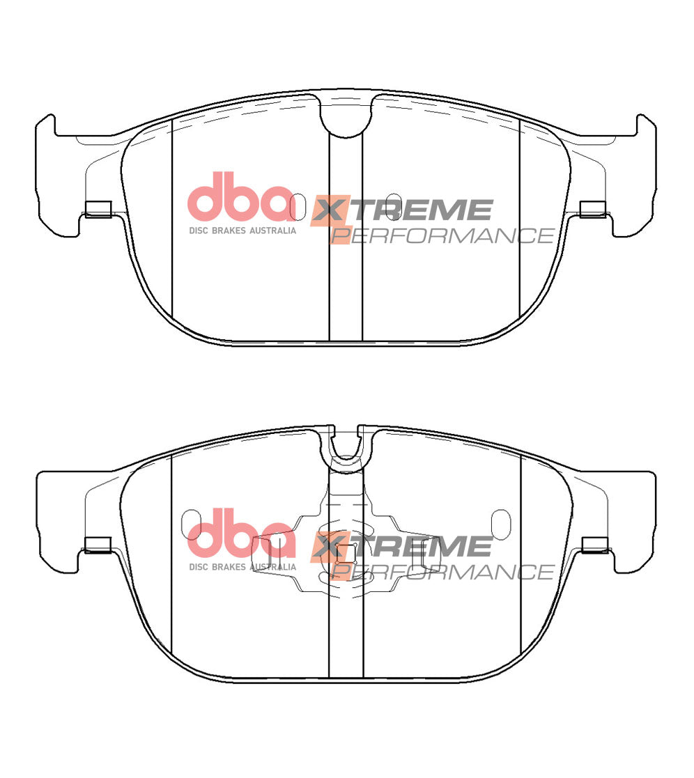Volvo B4 / B5 / T4 DBA Xtreme Performance Front Brake Pads