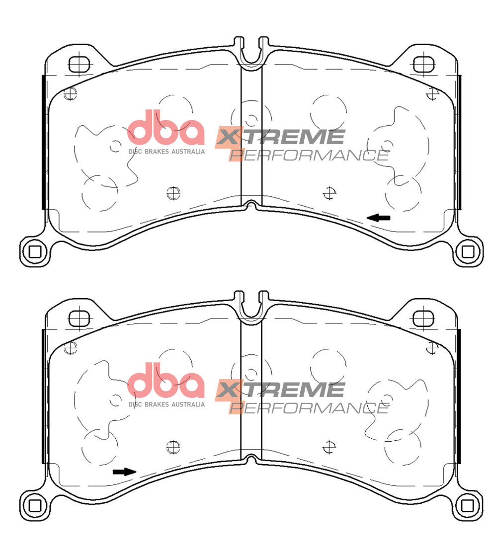 Audi E-TRON DBA Xtreme Performance Front Brake Pads