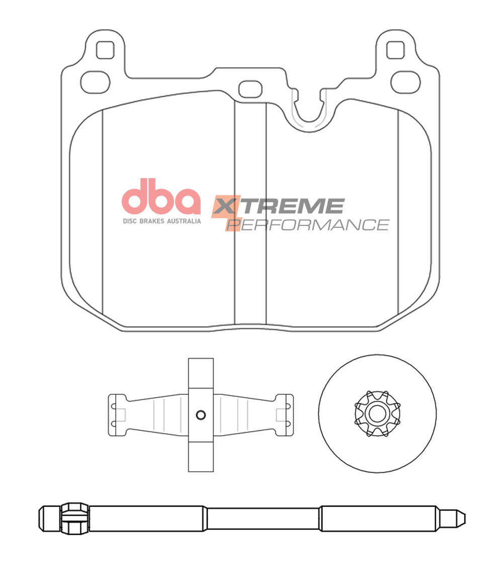 BMW 1 Series / X2 / Mini Mini DBA Xtreme Performance Front Brake Pads
