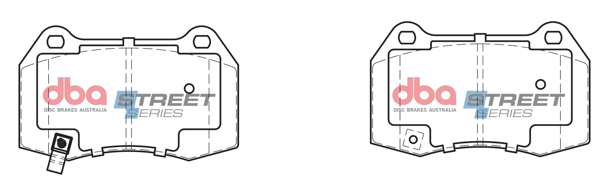 DBA Brake Pads Street Series 350Z/Skyline R32/33/34/V35 Stagea/Integra | Front Axle for Brembo Calipers-2