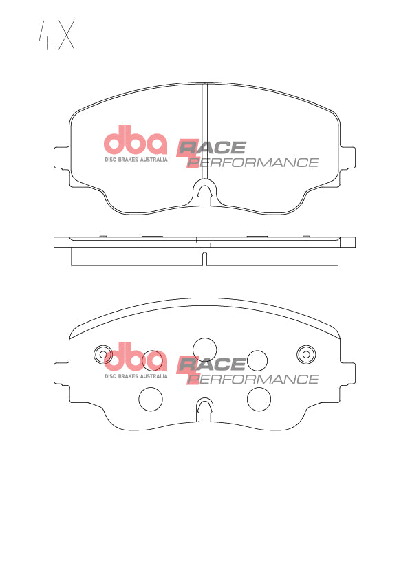 Cupra Formentor / Leon / VW Golf DBA Race Performance Front Brake Pads