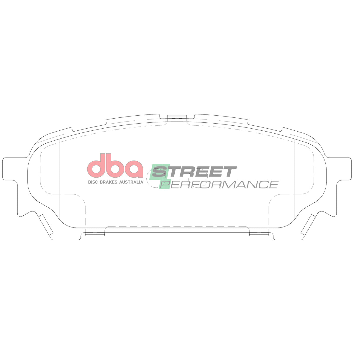 Subaru Forester / Impreza DBA Street Performance Rear Brake Pads