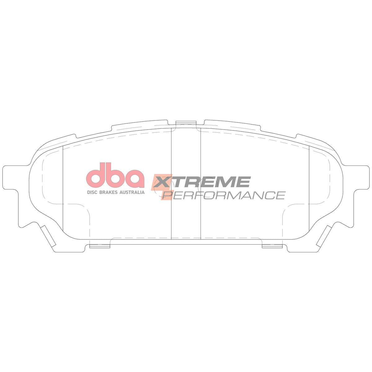Subaru Forester / Impreza DBA Xtreme Performance Rear Brake Pads
