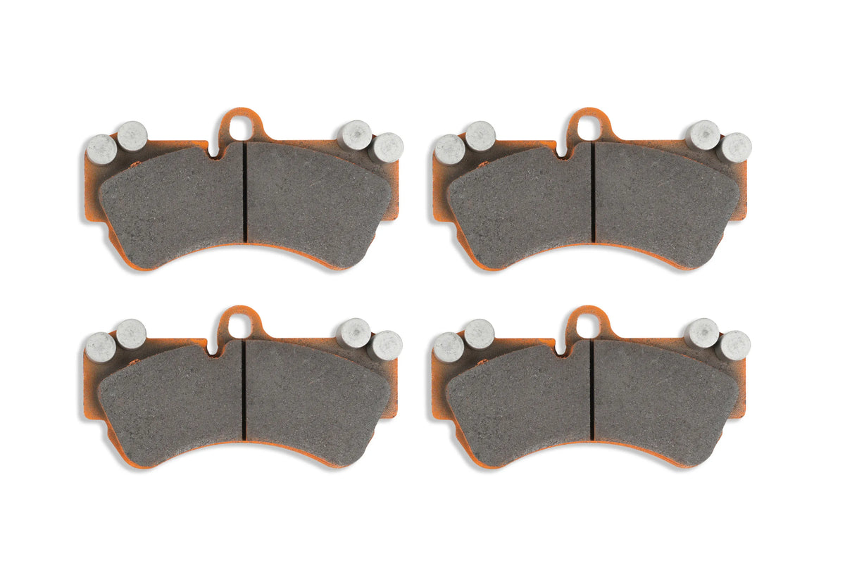 VW Touareg / Porsche Cayenne DBA Front Brake Kit – 4000 Series T3 Slotted & Xtreme Performance Brake Pads