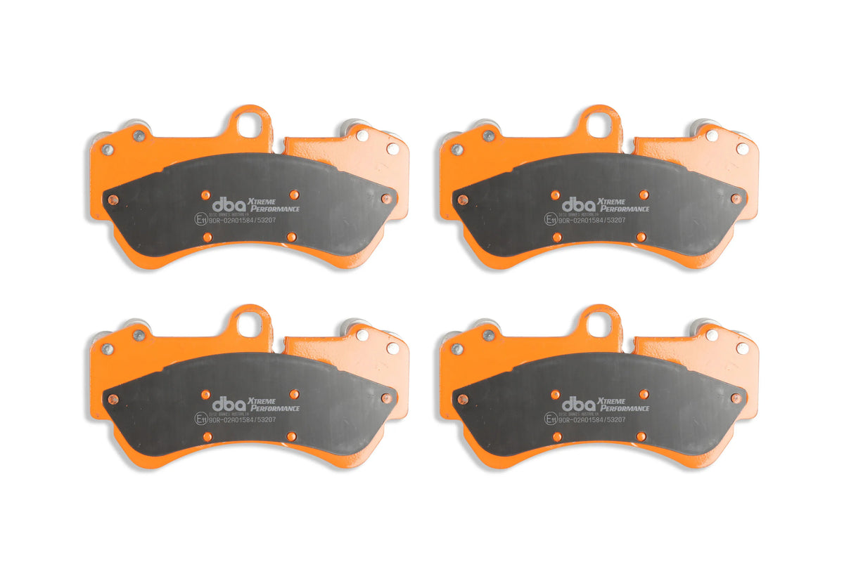 VW Touareg / Porsche Cayenne DBA Front Brake Kit – 4000 Series T3 Slotted & Xtreme Performance Brake Pads