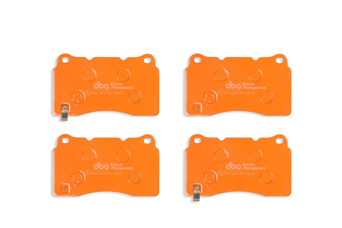 Mitsubishi Lancer Evo DBA Front Brake Kit – 4000 Series T3 Slotted & Xtreme Performance Brake Pads (DBA42224S-1678XP)