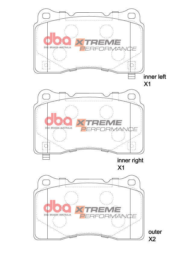 Renault Megane DBA Xtreme Performance Front Brake Pads