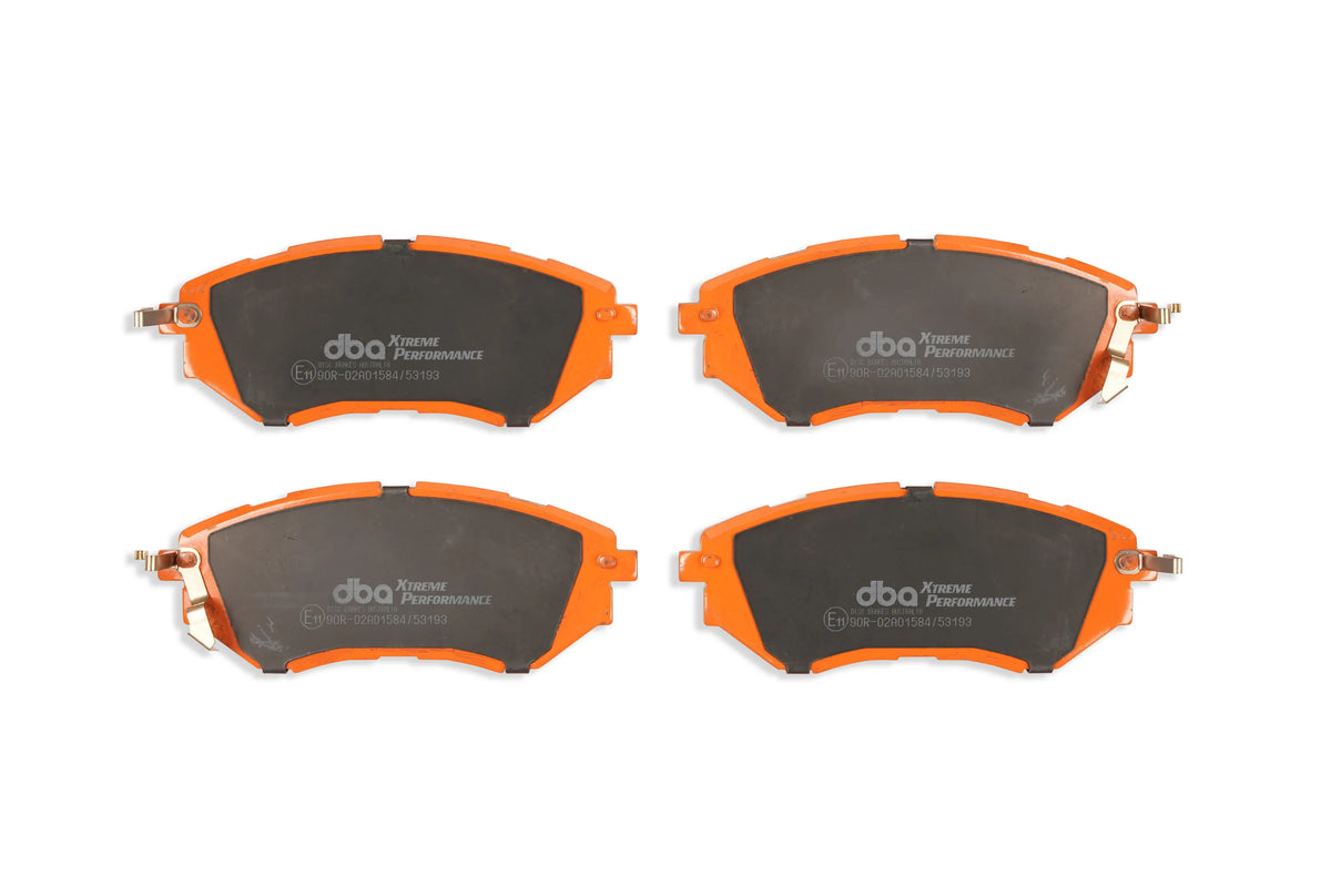 Subaru Forester / Legacy / Levorg DBA Front Brake Kit – 4000 Series T3 Slotted & Xtreme Performance Brake Pads