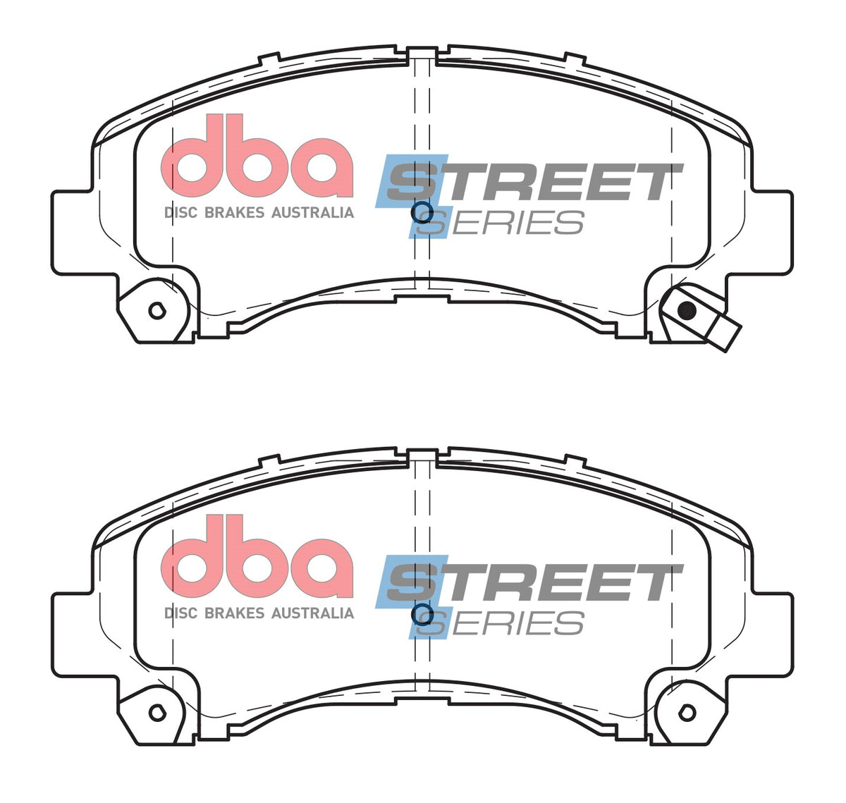 Isuzu D-MAX / Rodeo DBA Street Series Ceramic Front Brake Pads