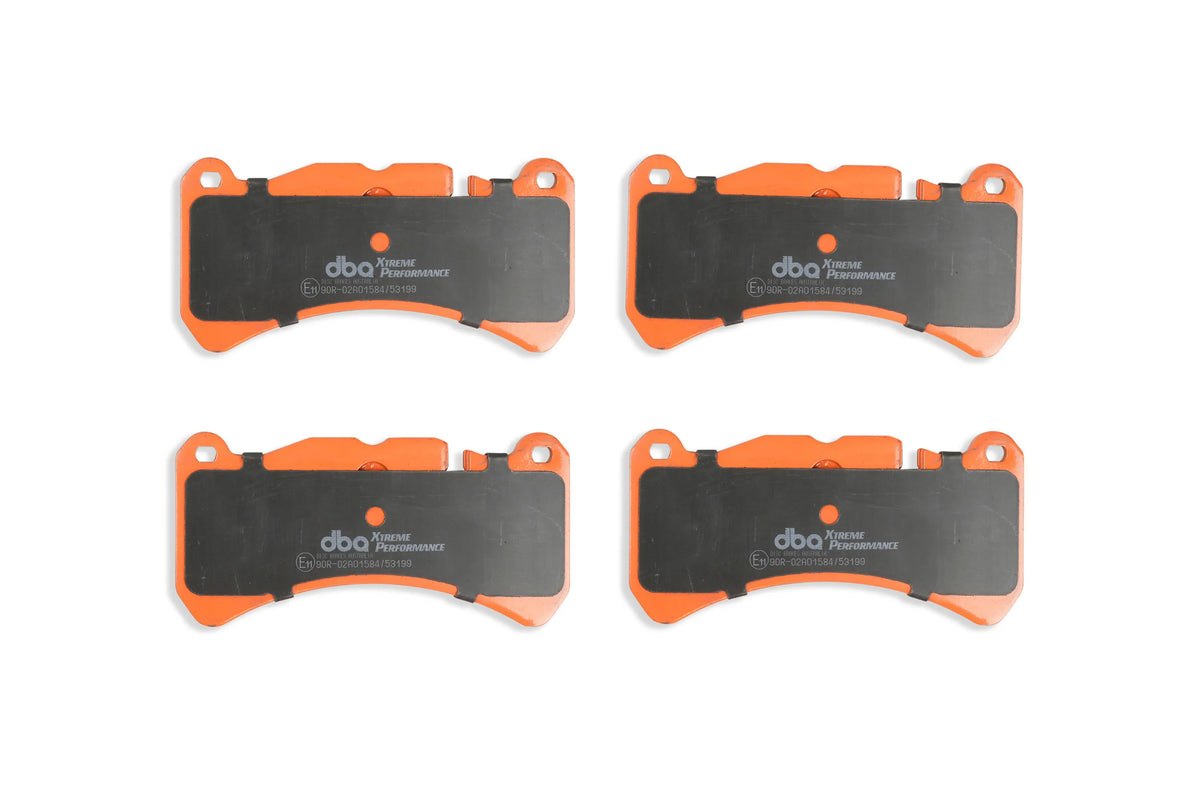 Lexus IS-F DBA Front Brake Kit – 4000 Series T3 Slotted & Xtreme Performance Brake Pads