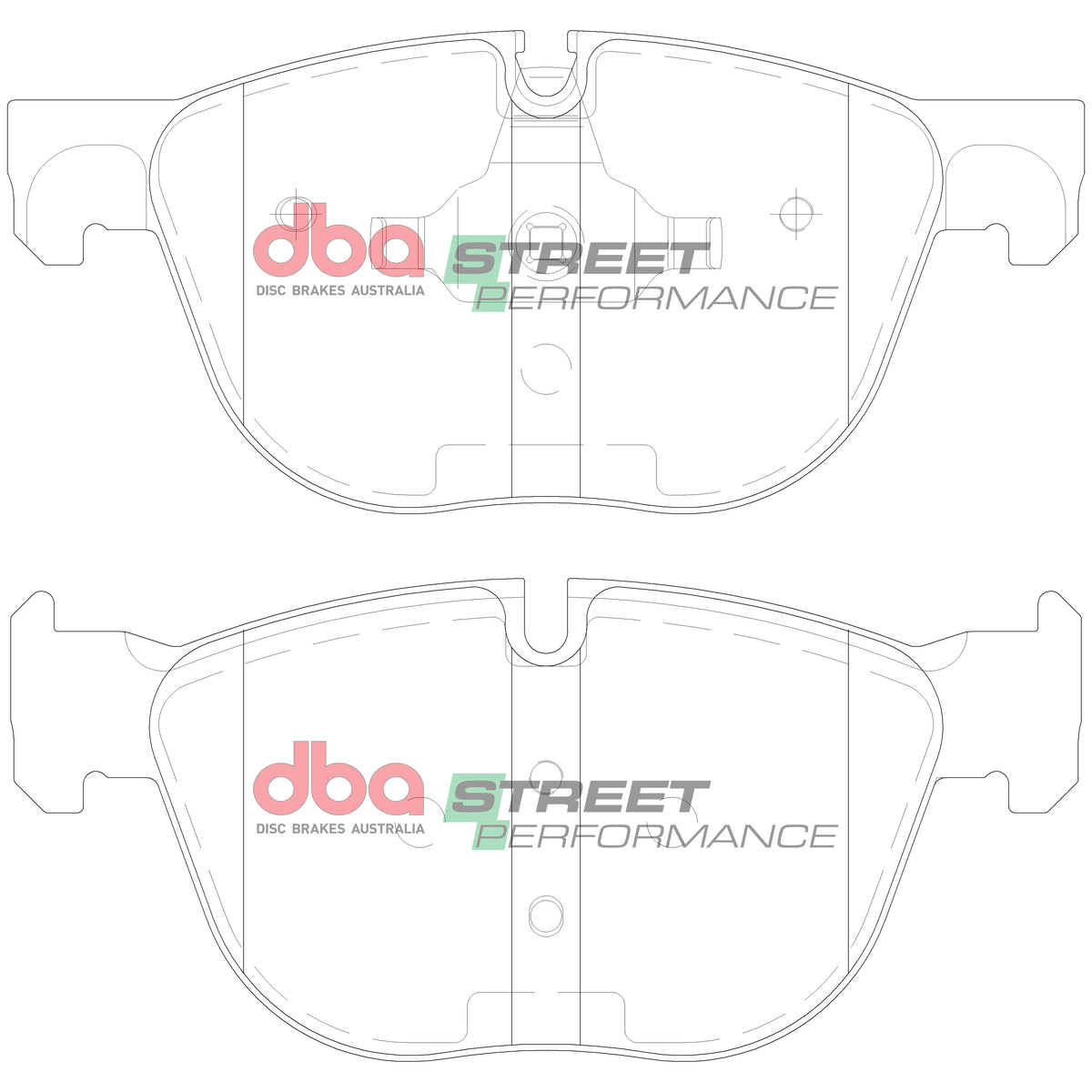 BMW X4 / X5 / X6 DBA Street Performance Front Brake Pads