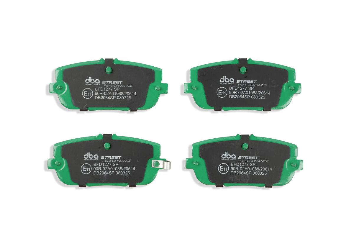 Mazda MX5 DBA Rear Brake Kit – Street Series T2 Slotted & Street Performance Brake Pads