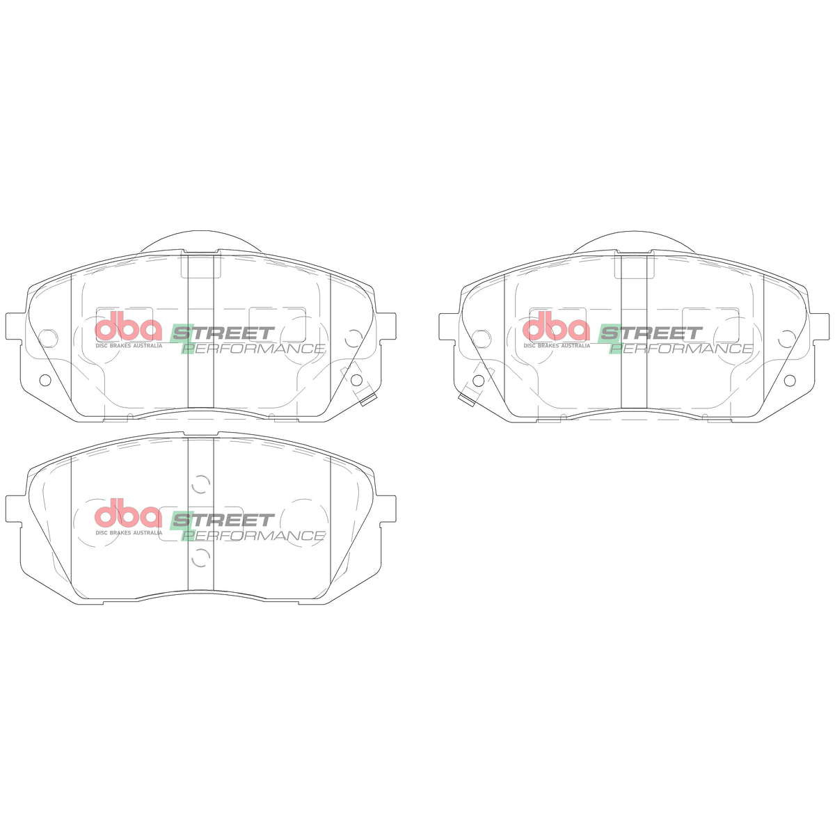 Kia Cee'd / Ceed / Optima / Hyundai i-40 DBA Front Brake Kit – Street Series T2 Slotted & Street Performance Brake Pads