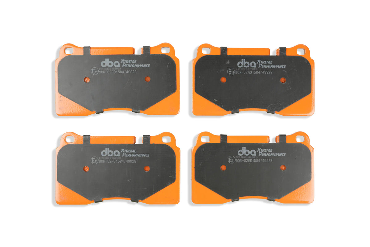 VW Touareg DBA Front Brake Kit – 4000 Series T3 Slotted & Xtreme Performance Brake Pads