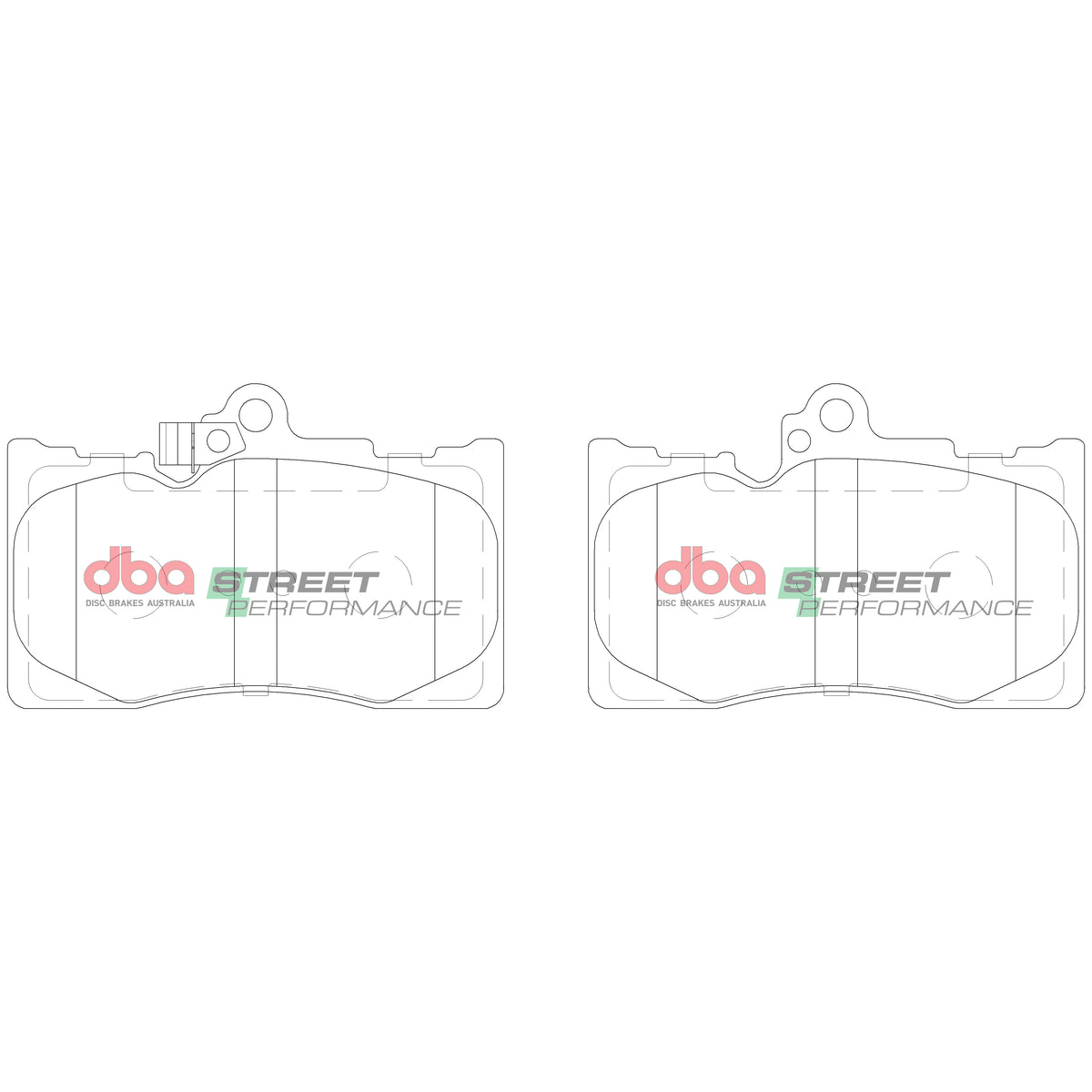 Lexus GS250 / GS300 / GS300h IS200/IS300/GS300 DBA Street Performance Front Brake Pads