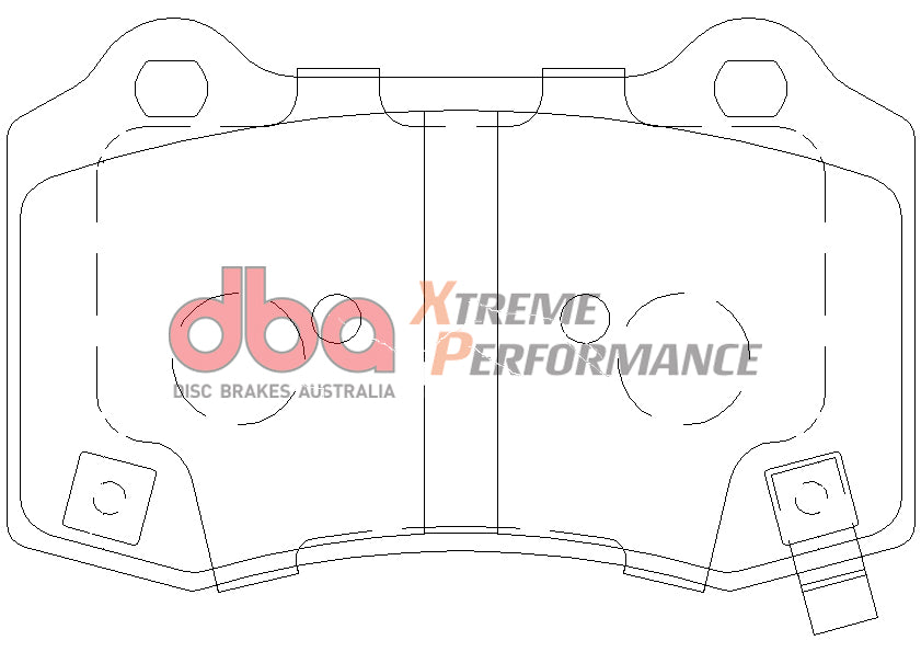 Jeep Grand Cherokee DBA Rear Brake Kit – 4000 Series T3 Slotted & Xtreme Performance Brake Pads