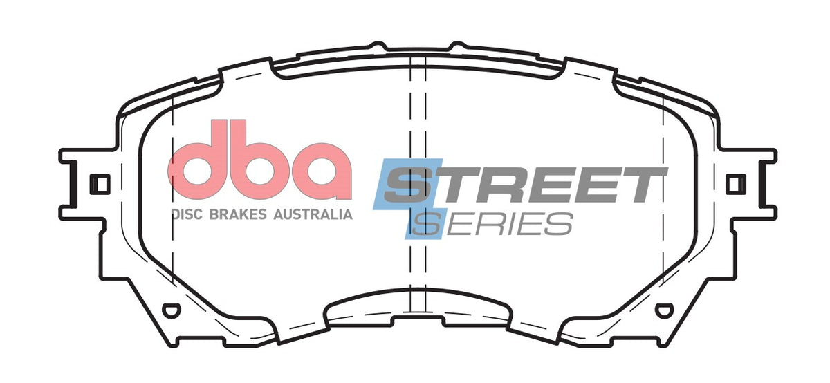 Mazda 6 DBA Street Series Ceramic Front Brake Pads