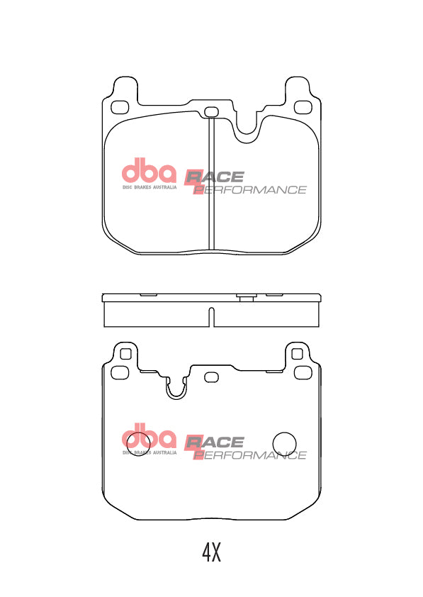 BMW 1 Series / 2 Series / 3 Series DBA Race Performance Front Brake Pads