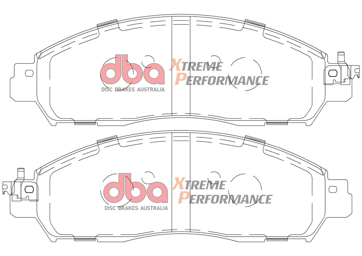 Nissan Leaf / Navara / Renault Alaskan DBA Xtreme Performance Front Brake Pads