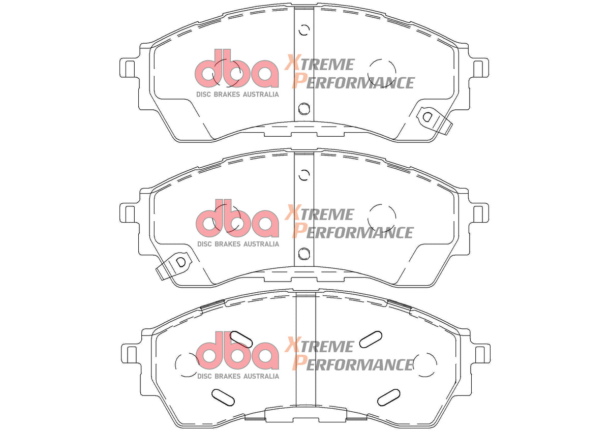 Ford Ranger DBA Front Brake Kit – 4000 Series T3 Slotted & Xtreme Performance Brake Pads