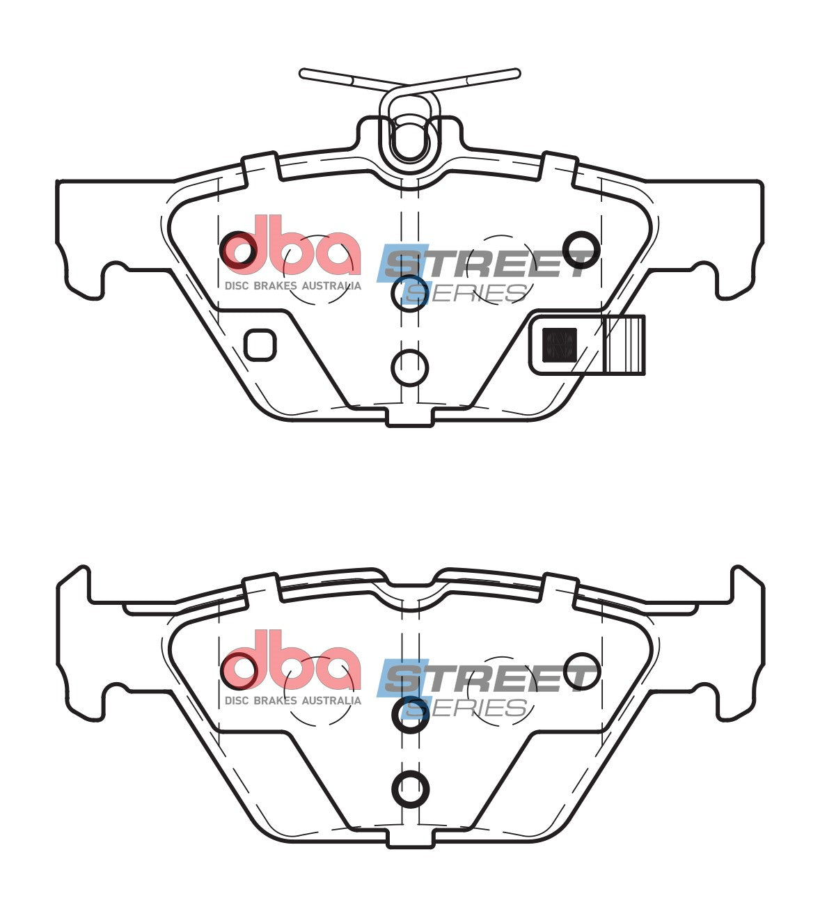 Subaru Forester / Impreza / Levorg DBA Street Series Ceramic Rear Brake Pads