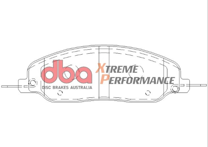 Ford Mustang DBA Xtreme Performance Front Brake Pads (DB7986XP)