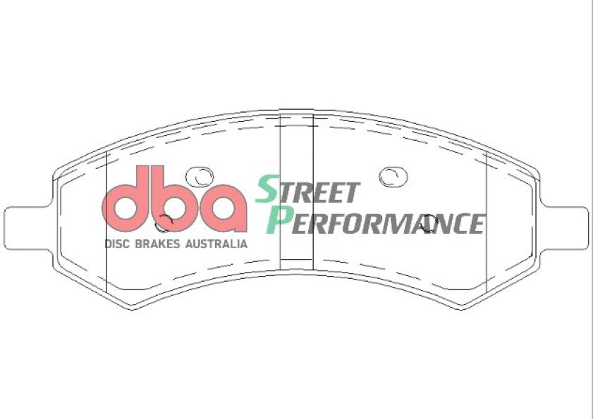 Dodge Ram / Ram Trucks 1500 DBA Street Performance Front Brake Pads (DB7991SP)