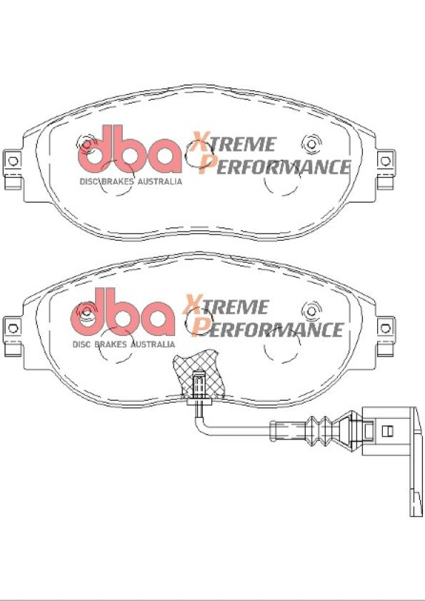VW Arteon / CC / Golf / Skoda Kodiaq / Octavia / Superb DBA Xtreme Performance Front Brake Pads