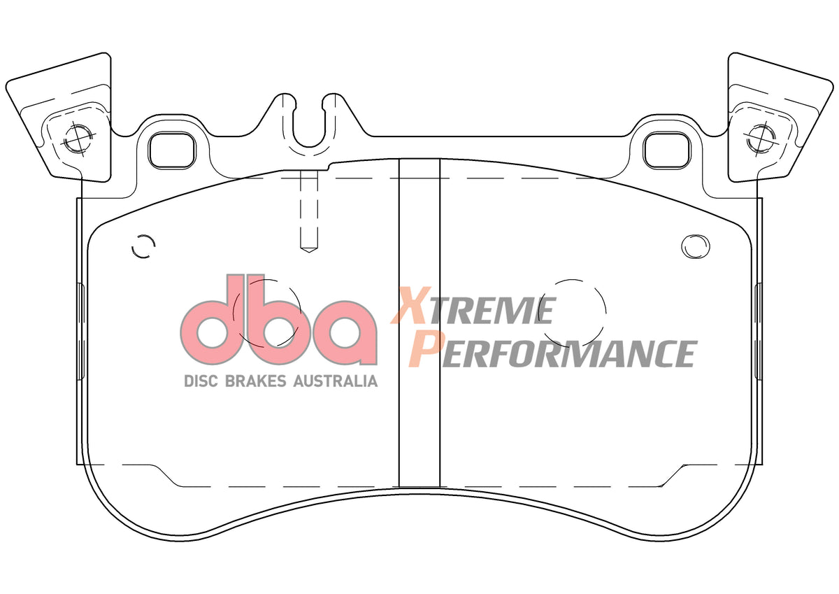 Mercedes-Benz A-Class / CLA / CLA-Class DBA Xtreme Performance Front Brake Pads (DB9031XP)