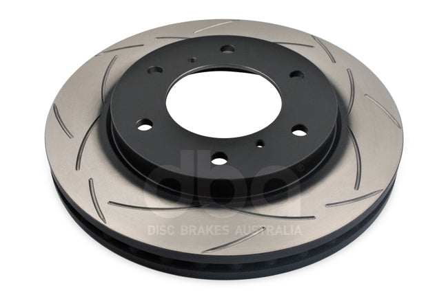 Mitsubishi L / MQ / Fiat Fullback DBA Front Brake Kit – Street Series T2 Slotted & Street Performance Brake Pads