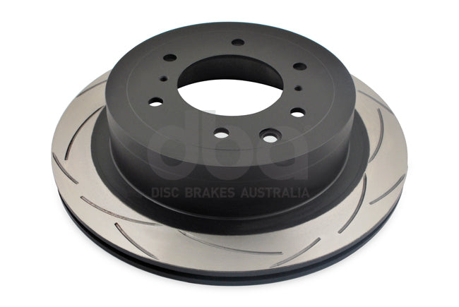 Mitsubishi Pajero DBA Rear Brake Kit – Street Series T2 Slotted & Street Performance Brake Pads