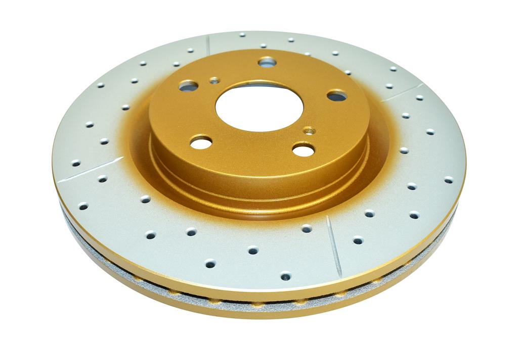 Toyota Alphard / Auris / Blade DBA Street Series En-Shield and X-GOLD Front Brake Discs (Pair)