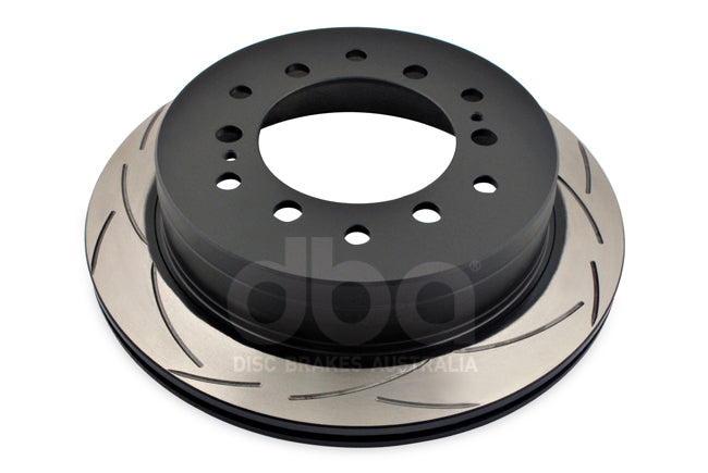 Toyota FJ / Fortuner / Landcruiser DBA Rear Brake Kit – Street Series T2 Slotted & Street Performance Brake Pads