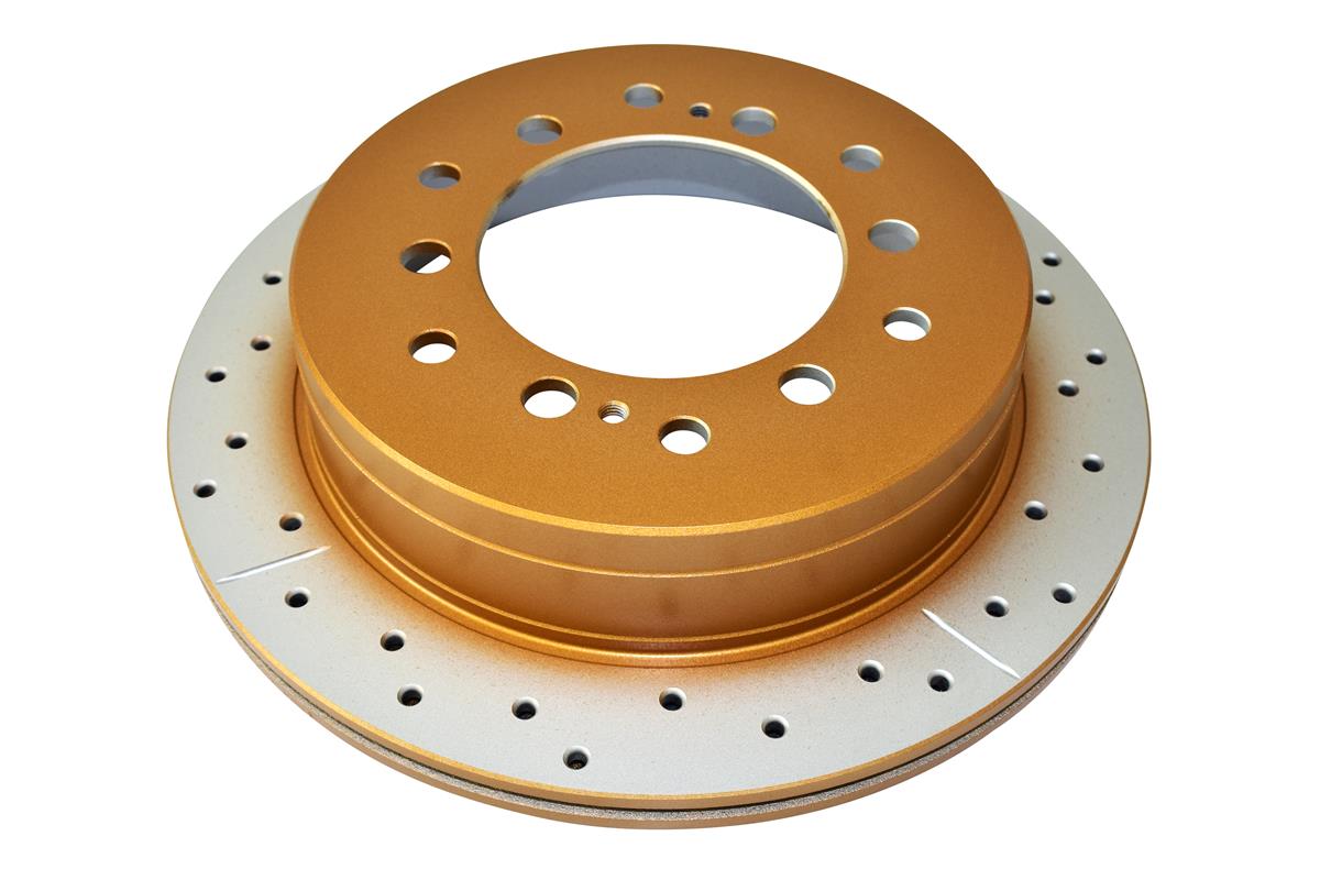 Toyota FJ / Fortuner / Landcruiser DBA Street Series X-GOLD Rear Brake Discs (Pair)