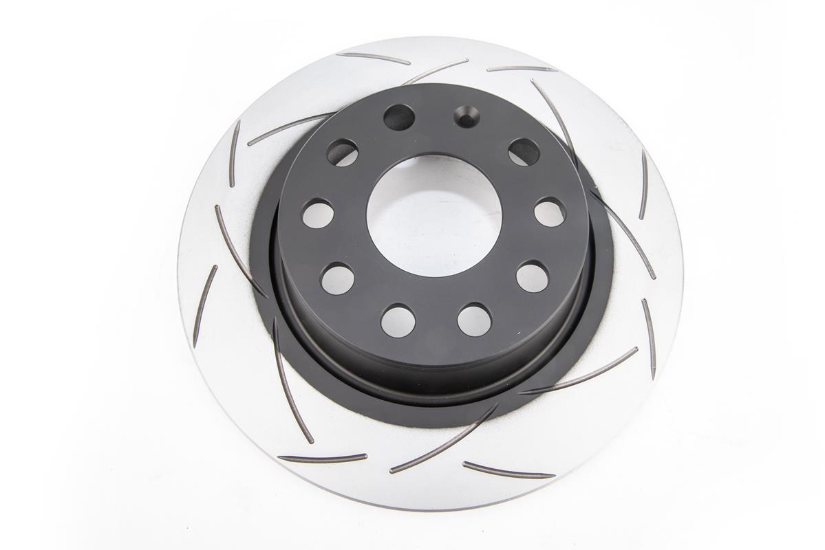 Audi A3 / Q2 / TT / VW Golf / T-Roc / Touran DBA Rear Brake Kit – Street Series T2 Slotted & Street Performance Brake Pa