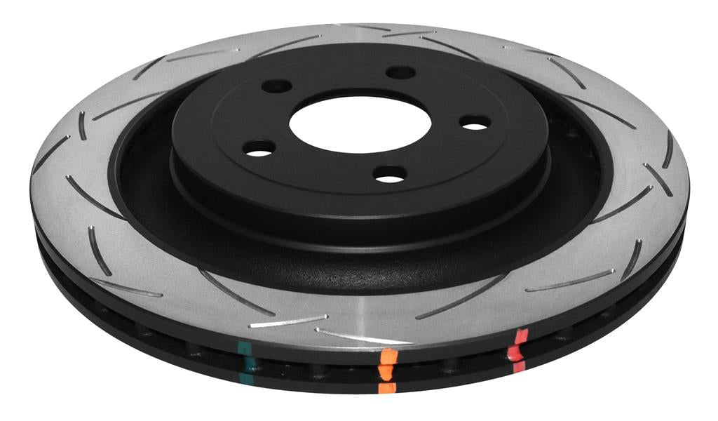 Ford Mustang DBA Rear Brake Kit – 4000 Series T3 Slotted & Xtreme Performance Brake Pads (DBA42165S-9022XP)