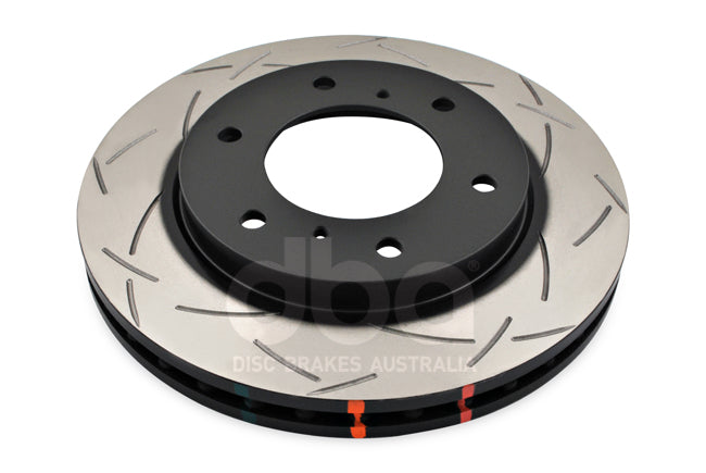 Mitsubishi L / MQ / Fiat Fullback DBA Front Brake Kit – 4000 Series T3 Slotted & Xtreme Performance Brake Pads