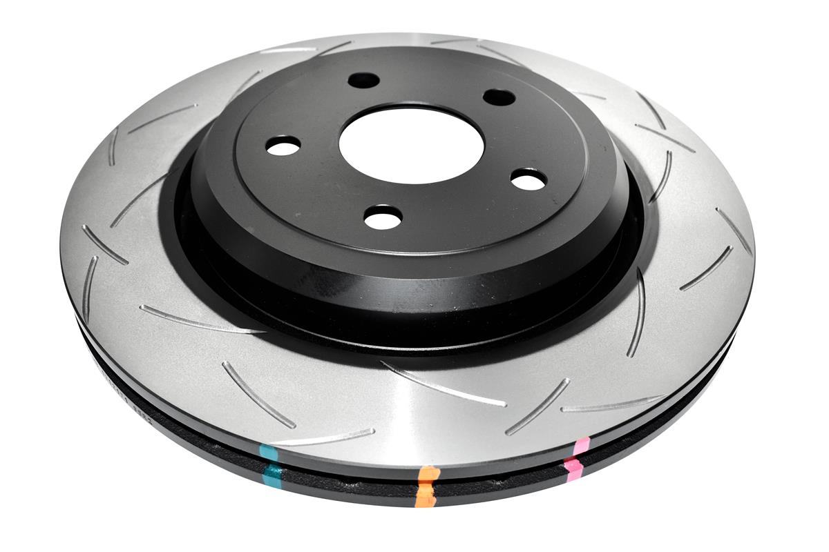 Dodge Durango / Jeep Grand Cherokee DBA Rear Brake Kit – 4000 Series T3 Slotted & Xtreme Performance Brake Pads (DBA4263